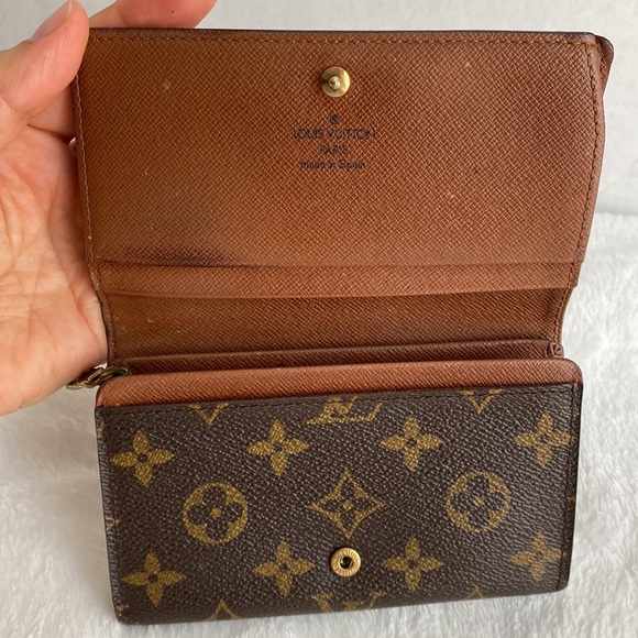 🔺🔻Louis Vuitton Monogram Monnaie Bifold Wallet CAG979🔺🔻 - Picture 6 of 17